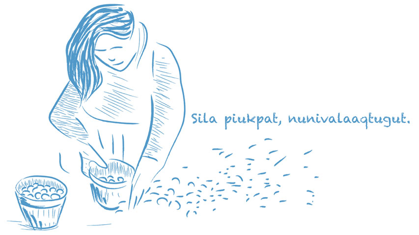 sila piukpat, nunivalaaqtugut
