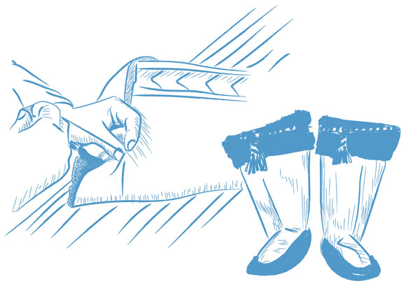 skin boots